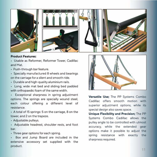 Premium Diamond Combo Cadillac Reformer